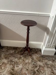 Mahogany Plant Table