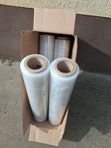 Pallet stretch warp