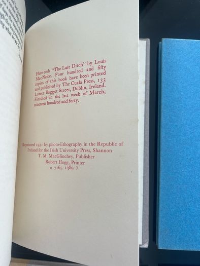 W B Yeats Cuala Press 8 Books J M Synge Seven Poems