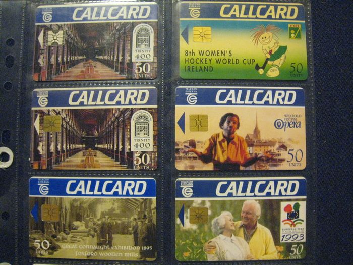CALLCARDS - Fantastic Collection incl rare & test