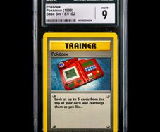 Pokedex 87/102 CGC 9 Mint Uncommon Graded WOTC Base Set 1999 Pokemon Card Vintage