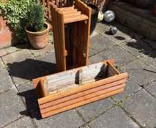 wooden planters