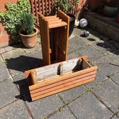 wooden planters