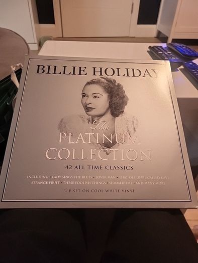 Billie Holiday the platinum collection 42 all time classics 3 white vinyl