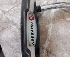 Odyssey golf putter. Right handed club