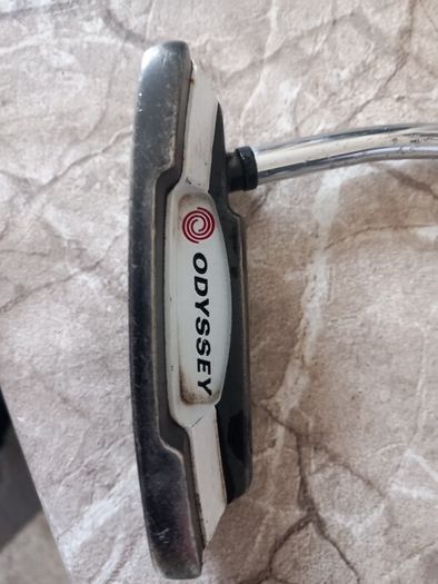 Odyssey golf putter. Right handed club