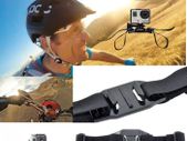 Vented Helmet Strap Mount for GoPro Hero, SJCAM, and Action Cameras - 21321