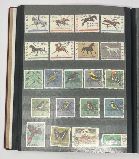Collection: Poland Stamps mainly used however some mint noted along with some miniature sheets on 38 pages