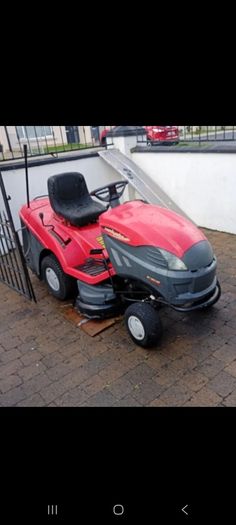 ride on lawnmower