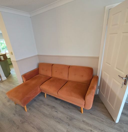 Gallway 3-Seater Corner Clic-Clac Sofa Bed