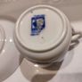 Antique 1930 small coffee cup and saucer Indian Tree China Image 4