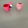Flamingo and Pig childrens egg cups Image 2