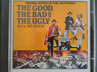 Ennio Morricone - The Good, The Bad And The Ugly (Original Motion Picture Soundtrack) CD (1985) Reissue EX+