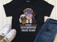 main image for ad Make oktoberfest great again t-shirt