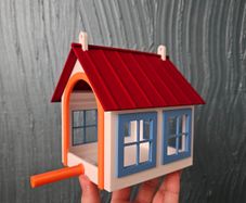 Modern Decorative Birdhouse / Bird Nesting Box