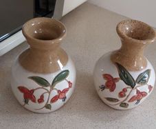 Two O'Neill Pottery Vases from 1982