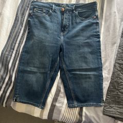M&S denim shorts