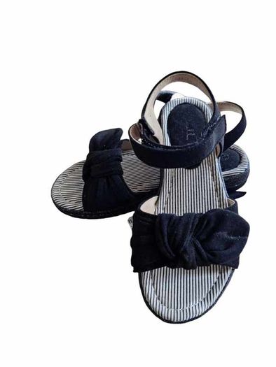 children's black sandals
