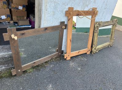 Large Mirrors x3