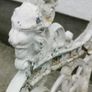 set of cast iron victorian chair ends Image 4