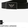 Emporio Armani leather belt Image 9