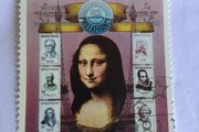 Democratic Peoples Republic of Korea stamp- Mona Lisa