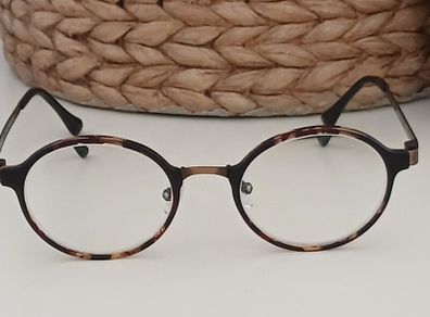 London Club Round Framed Glasses