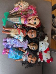 Doll bundle, Disney, lol , Hello kitty