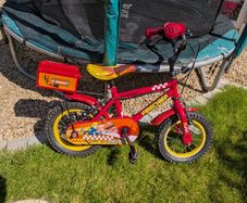 Boys Bike With Stabilisers