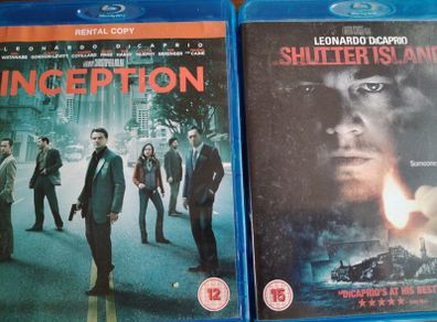 Blu Ray Inception & Shutter Island