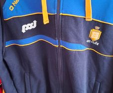 Clare GAA O'Neills Hurling Full Zip Hooded Jersey (Adult Small) FREE POST