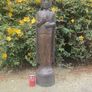 39" Late Nineteenth Century Balinese Wooden Temple Buddha Image 3
