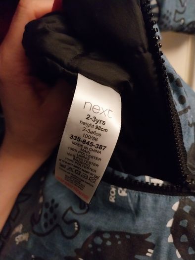 Next Snowsuit 2-3 y