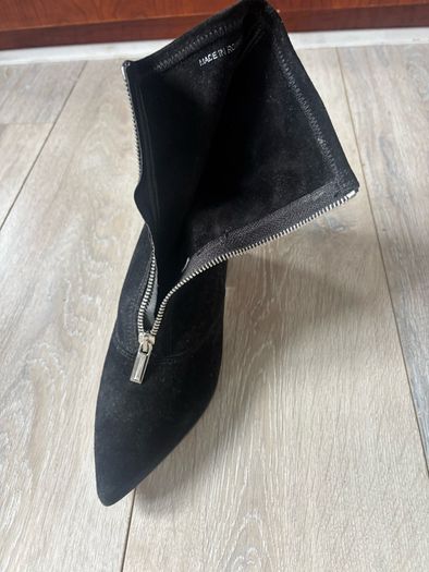 clarks suede womans ankle boot