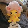 Tokyo Pokemon Center DX Limited Plush doll Sakura Afro Hair Pikachu Japan rare Image 4