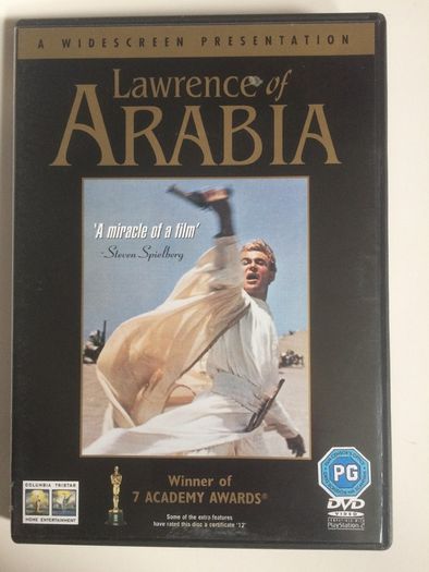 Lawrence Of Arabia [1962] Peter O'Toole [Movie 2DVD] Academy Award Winner