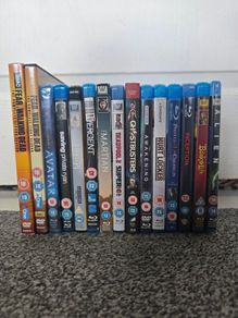 DVDs and Blu Rays