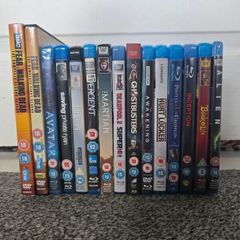 DVDs and Blu Rays