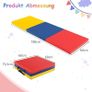 180 x 60 x 5 cm Soft Floor Mat Foldable Gymnastics Mat Portable Yoga Mat Water-Repellent Gym Mat Non-Slip Folding Mat Fitness Mat Image 3