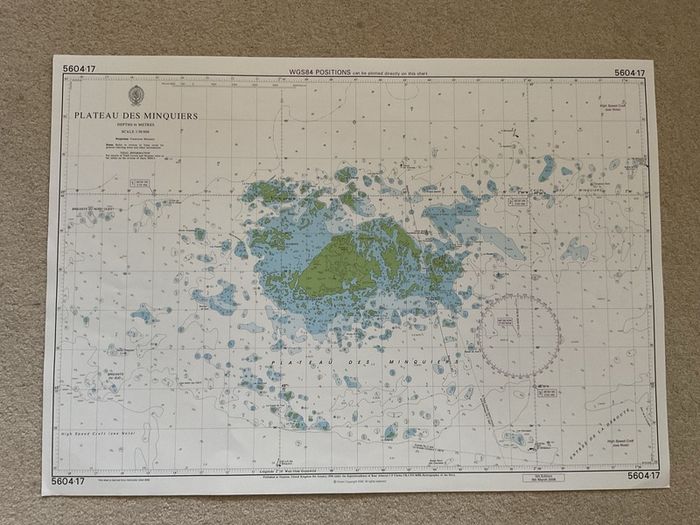 Admiralty Charts for Channel Islands