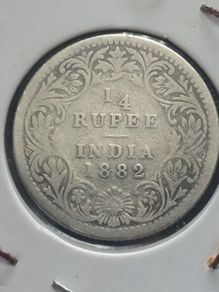 1882 1/4 Rupee