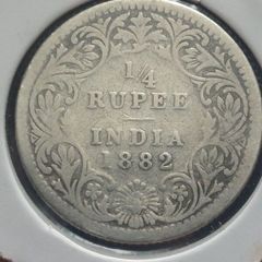 1882 1/4 Rupee