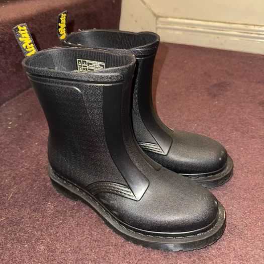 Dr Martens - 1460 Rain Pull On in Black