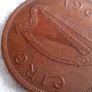 1966 Irish Penny. Image 3
