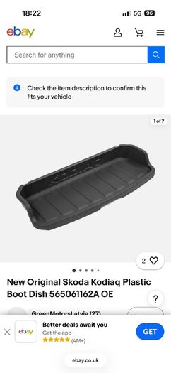 skoda kodiaq boot accessories
