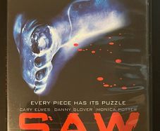 Saw. DVD Movie Uncut Version. Staring Cary Elwes, Danny Glover & Monica Potter.