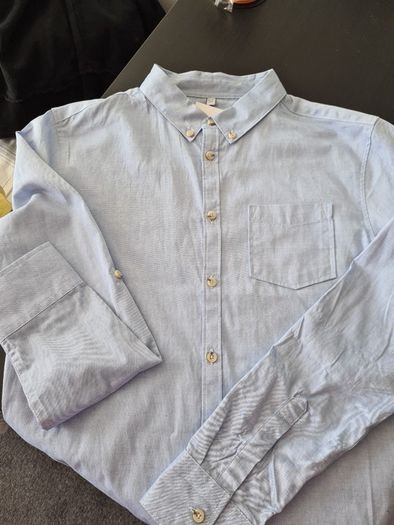new boys blue shirt