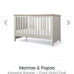 Mamas and Papas cotbed