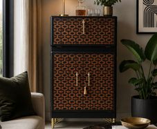Mid century modern drinks cabinet