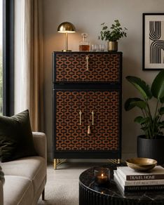 Mid century modern drinks cabinet